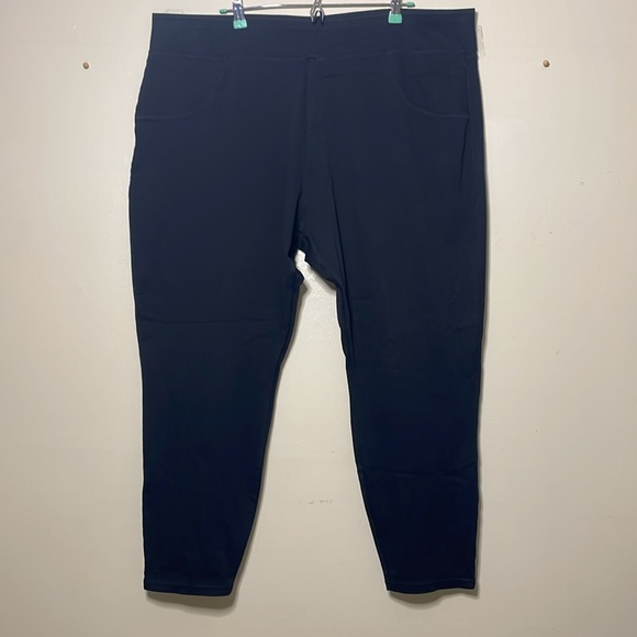 Halara Flex High Waisted Stretchy Knit Denim Plus Size Jeggings - Picture 1 of 14